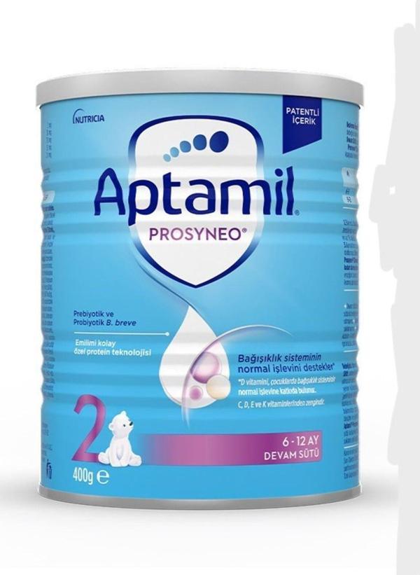 2 Devam Sütü Prosyneo 6-12 Ay 400 gr - Image 1