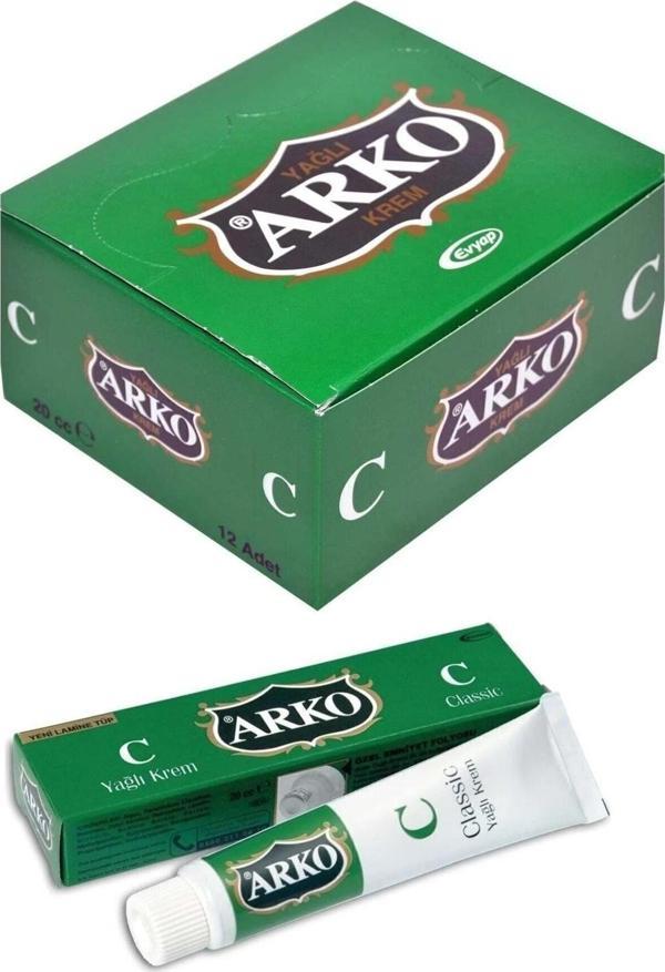 Arko Classic Yağlı Krem 20cc (12 Li Pk) Kutu - Image 1