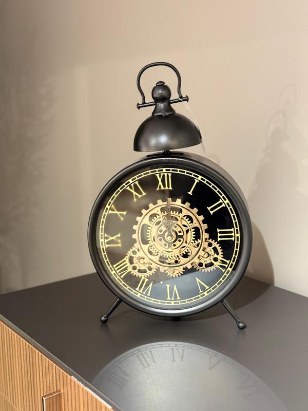 Evdema Vitale Metal Roma Duvar Saati 58*40*8 cm AK.JI0038 - Image 1