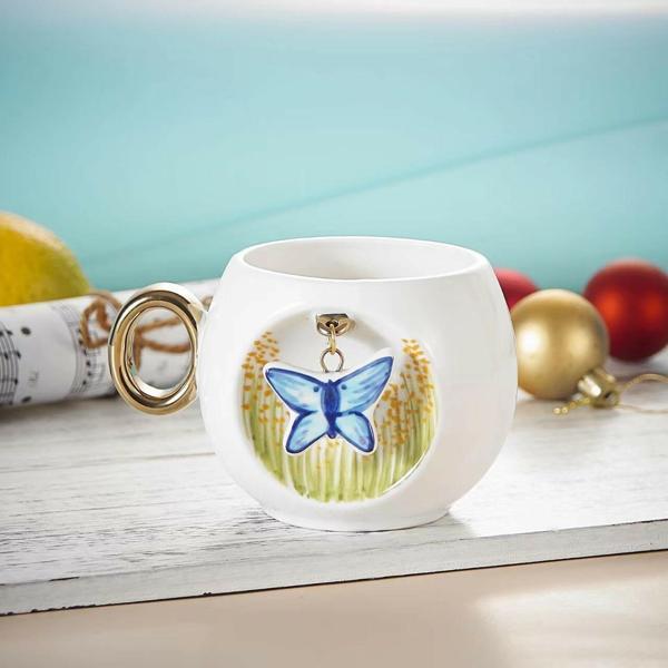 Royking Butterfly Porselen Kupa 300 ml CMT 003 - Image 1