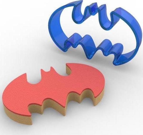 Batman (yarasa) Polikarbon Kurabiye Kalıbı - Image 1