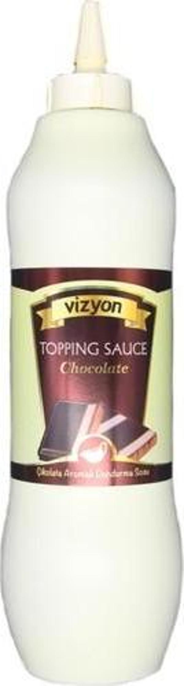 Vizyon Çikolata Aromalı Dondurma Sosu 1 kg(Topping) - Image 1