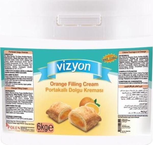 Vizyon Dolgu Kreması Portakallı 6 kg - Image 1