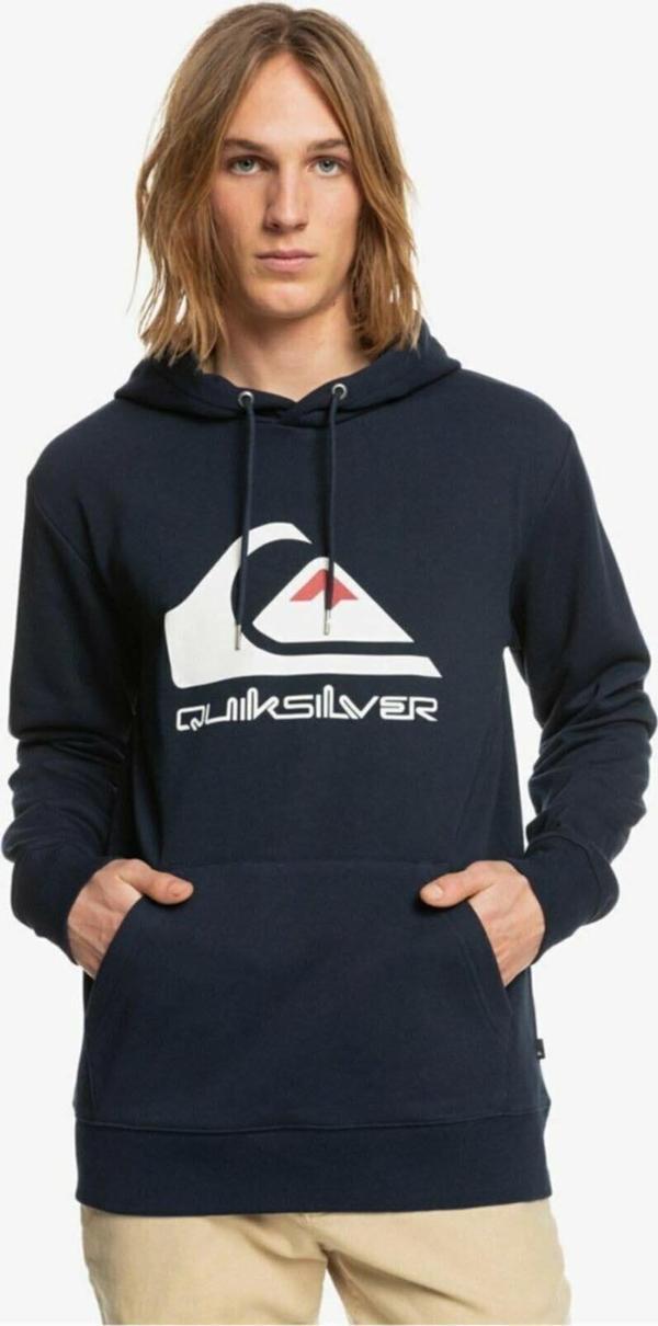 Quiksilver Big Logo Hood Sweatshirt Eqyft04450 Byj0 Erkek - Image 1