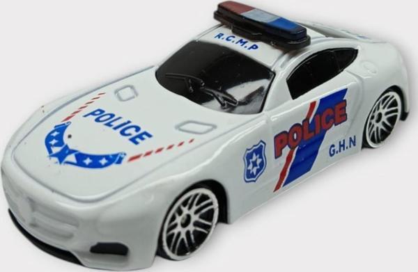 Metal Mini Polis Arabası  8 cm - Polis - 8 - Image 1
