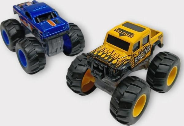 Mini Off-Road Araçlar 2'li - Sarı Lacivert - Image 1