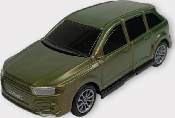 Çek Bırak Arabalar 10 Cm - Yeşil Hatchback - Image 1
