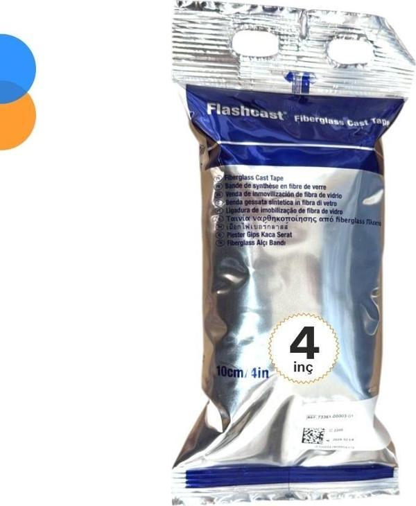Flashcast Sentetik (Amerikan) Alçı 10cm x 3.6 Metre (4 inç) - Image 1