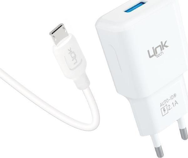 LinkTech T440e Strong Eco Şarj Aleti ve Micro USB Kablo Set 2.1A - Image 1