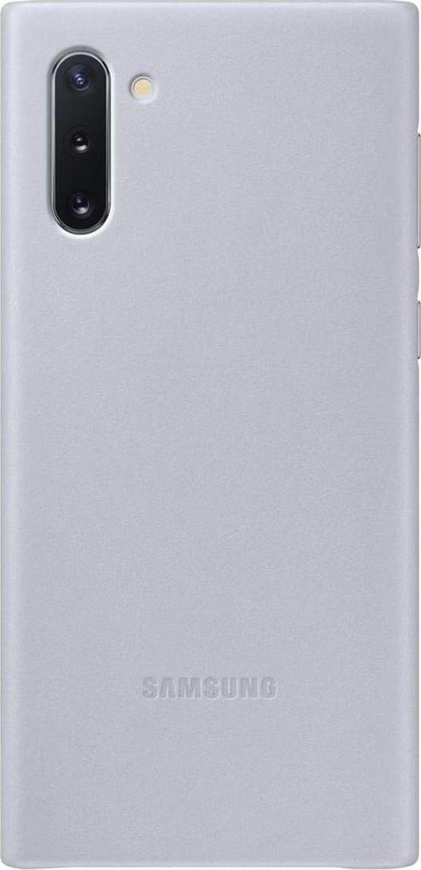 Galaxy Note 10 ile Uyumlu Deri Kılıf Gri EF-VN970LJEGWW - Image 1