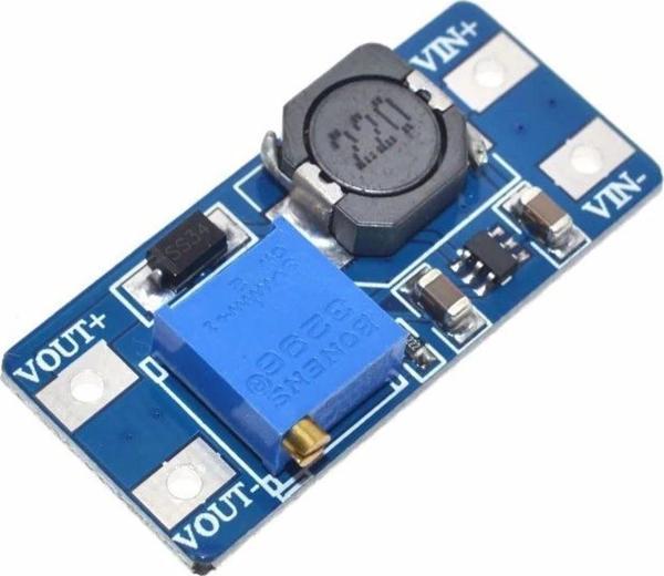 MT3608 DC-DC Step Up Boost Modül 2-28v 2A Voltaj Yükseltici - Image 1