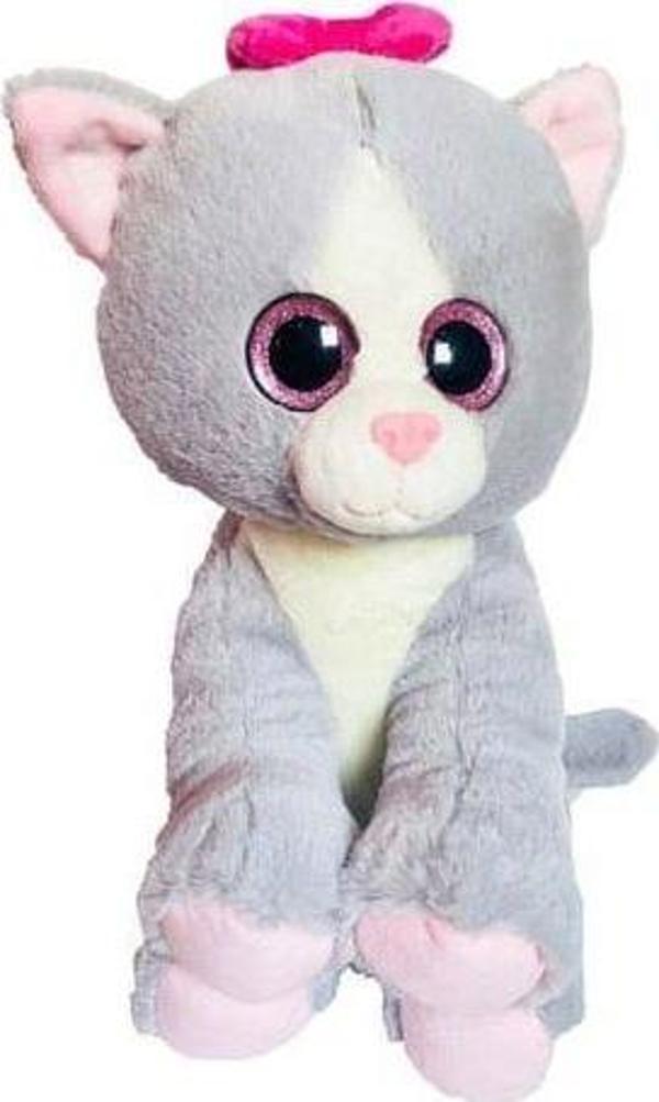 Selay Toys Parla Kedi 30cm Gri 0689 - Image 1