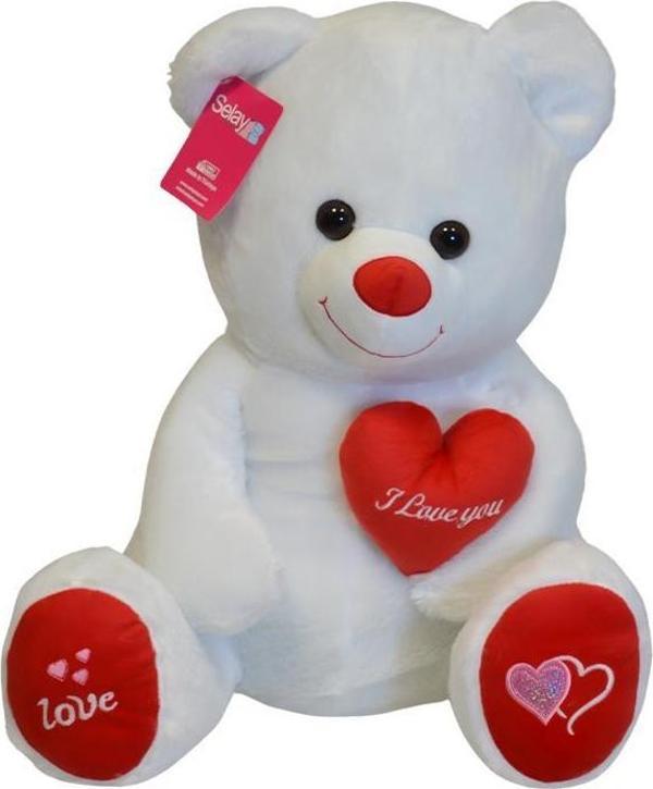 Selay Toys Pelüş Oturan Ayı Yumoş 1030 - Image 1