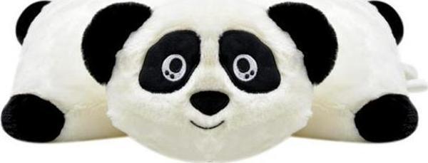 Selay Toys Pelüş Panda Yastık 40 cm Beyaz 1036  - Image 1