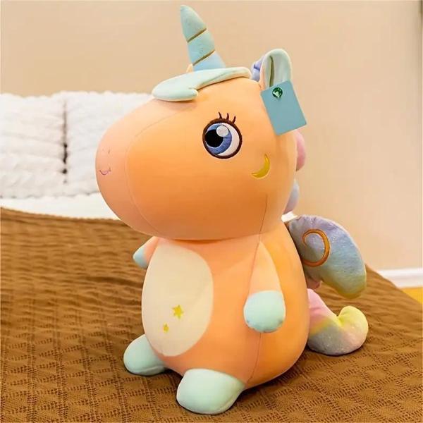 Sihirli Unicorn Peluş 25 cm Doğum Günü Hediyelik Oyuncak - Image 1