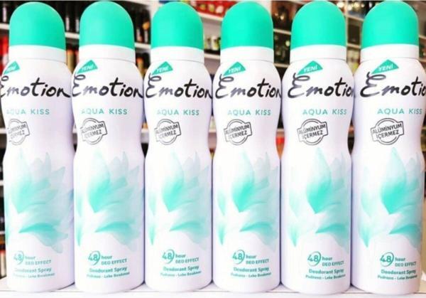 Emotion Aqua Kiss 150 Ml Kadın Deodorant ( 6 Adet ) - Image 1