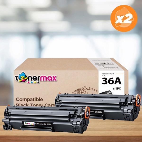 Hp LaserJet M1522nf MFP Muadil Toner 2'li Paket / CB436A - Image 1