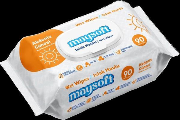 Maysoft  ISLAK HAVLU AKDENİZ GÜNEŞİ 90LI - Image 1