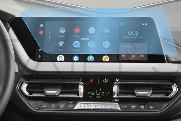 BMW 116d 10.25 inç Multimedya Ekran Koruyucu Şeffaf - Image 1