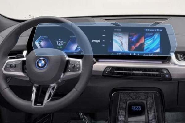 BMW iX2 Ekran Koruyucu Multimedya U10 Kavisli Tek Parça - Image 1