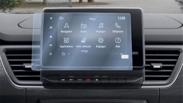 Renault Express 8 inç Multimedya Ekran Koruyucu Şeffaf - Image 1