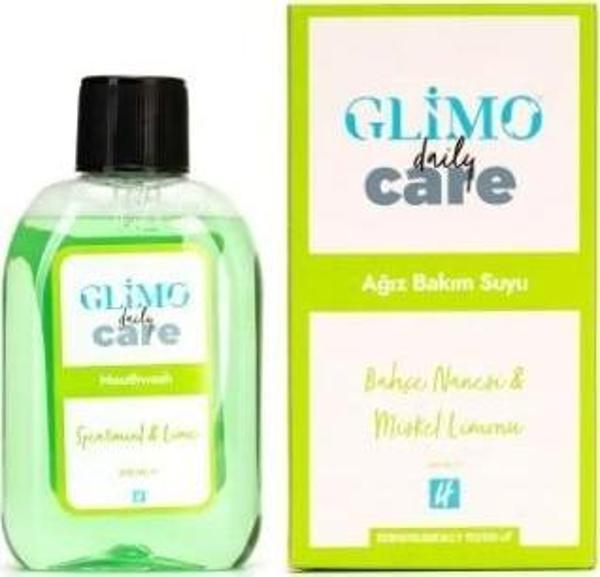 Glimo Daily Care Ağız Bakım Suyu Bahçenanesi Misket Limonu Nanesi 250 ml - Image 1