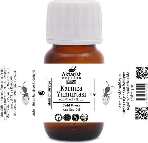Aktarist Karınca Yumurtası Yağı 20Ml - Image 1