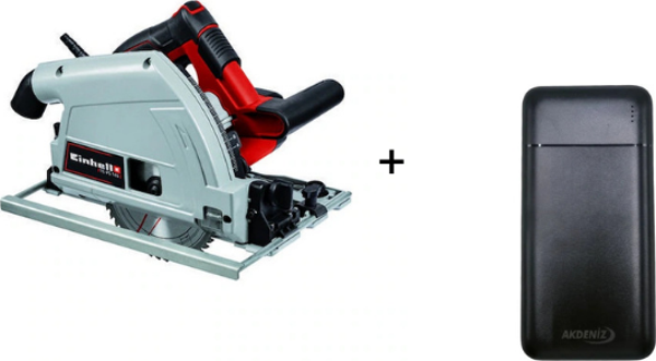 Einhell TE-PS 165 Dalma Daire Testeresi - 4331300  + Akdeniz Taşınabilir Şarj Cihazı (Model: S125Q) - Image 1