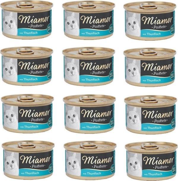 Miamor Kedi Konserve Ton Balıklı 85 Gr. X 12 Adet - Image 1