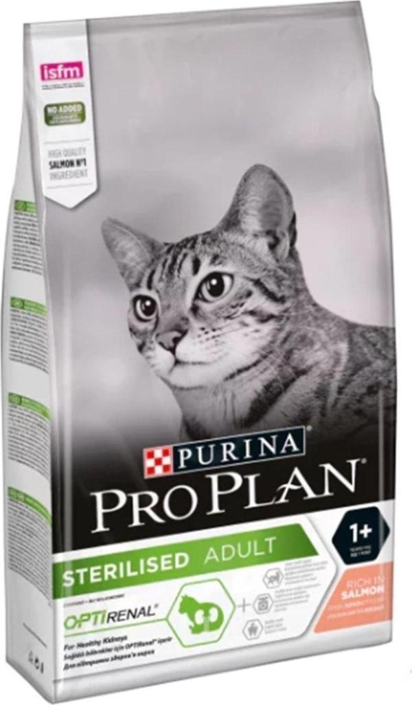 Pro Plan Somonlu Kısırlaştırılmış Kedi Maması 3 Kg X 2 Adet - Image 1