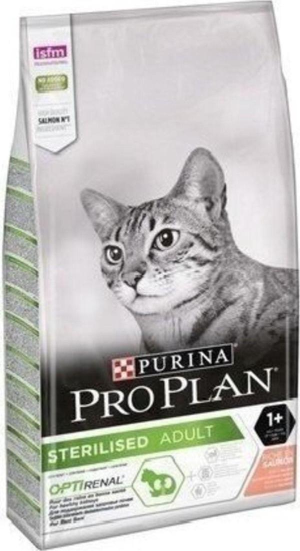 Pro Plan Sterilised Kısırlaştırılmış Kediler Için Somonlu Ve Ton Balıklı Kedi Maması 10 Kg - Image 1