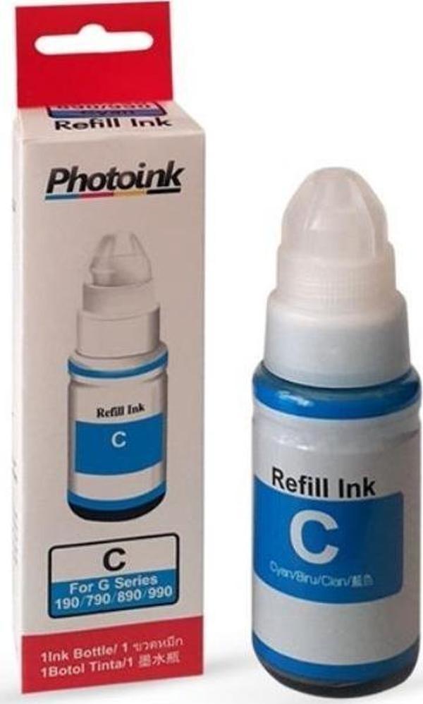 Photoink Canon G4411 Mavi Mürekkep 70 ML GI-490 - Image 1