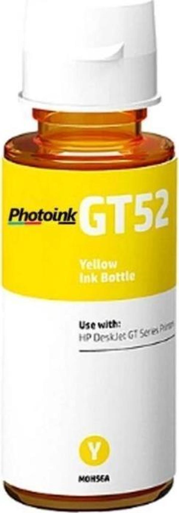 TKPrint HP Photoİnk GT52 670 700 720 750 790 Sarı Muadil Mürekkep 6000 Sayfa - Image 1