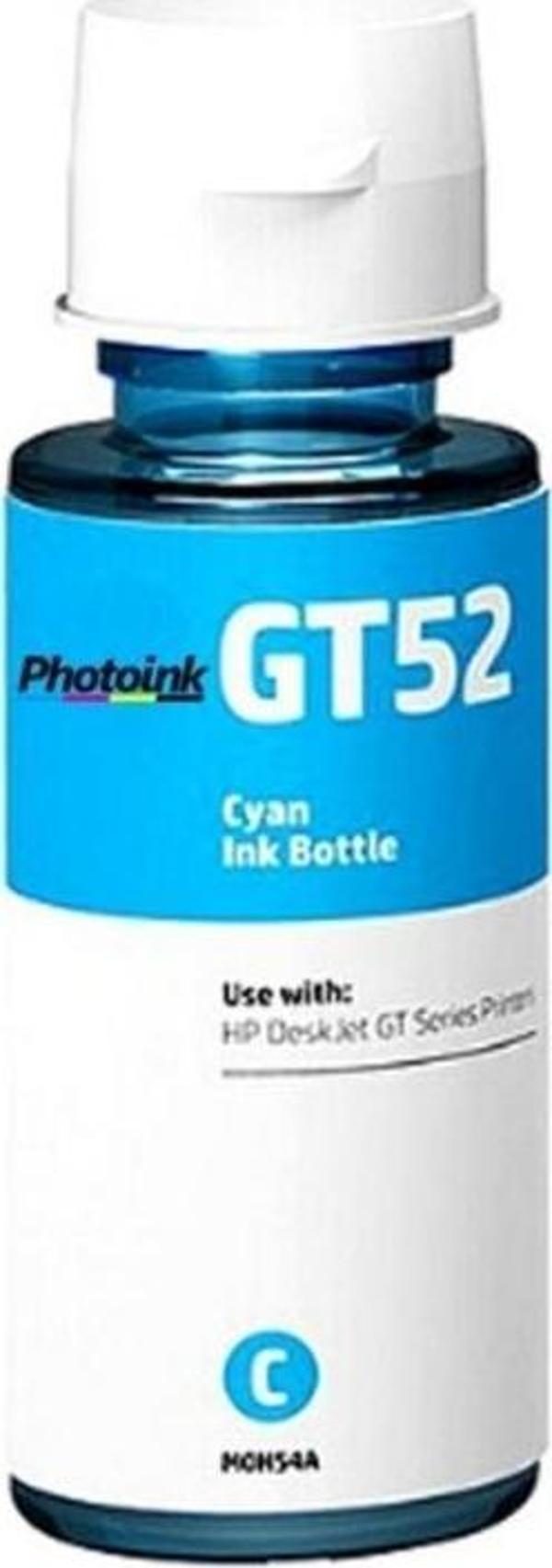 TKPrint HP Photoİnk GT53 GT5820 GT5810 GT5820 315 415 515 615 Mavi Muadil Mürekkep 6000 Sayfa - Image 1