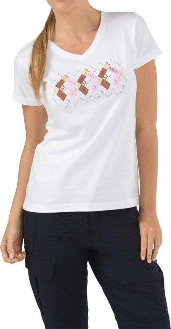 5.11 Prep S/S Logo T Kadın T-Shirt - Image 1