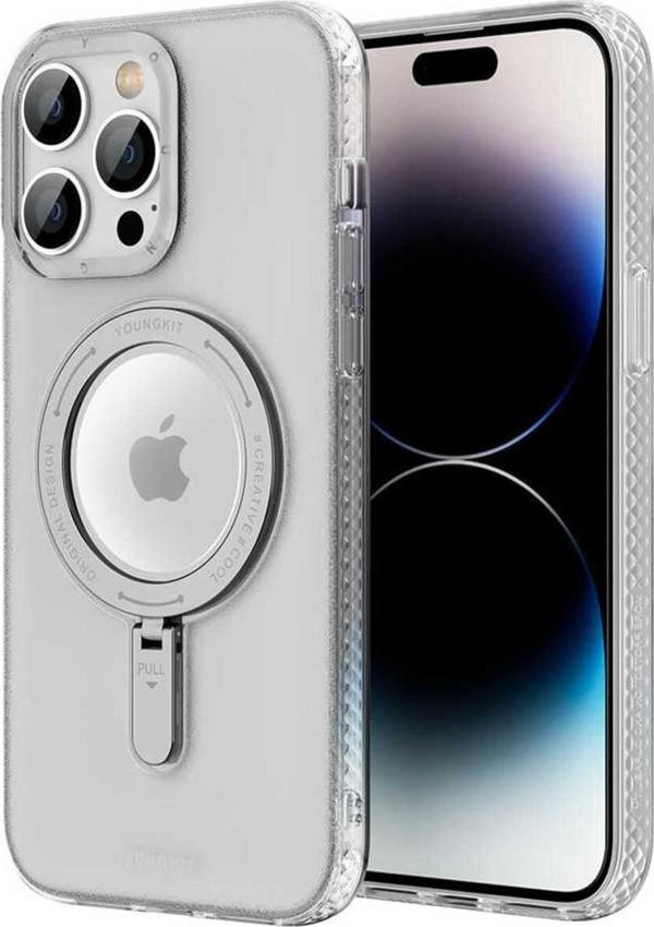 YoungKit iPhone 13 Pro Max Uyumlu Kılıf Magsafe Şarj Özellikli Rock Serisi Kapak - Image 1