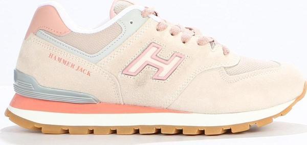 Hammer Jack Chile Hakiki Deri Lotus Coral Kadın Spor Ayakkabı  - Image 1