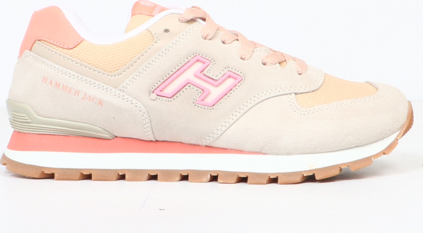 Hammer Jack Chile Hakiki Deri Lamb-Coral Kadın Spor Ayakkabı  - Image 1