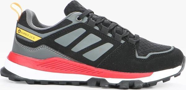 Hammer Jack Nadal Siyah Kırmızı Kadın Spor Ayakkabı - Image 1