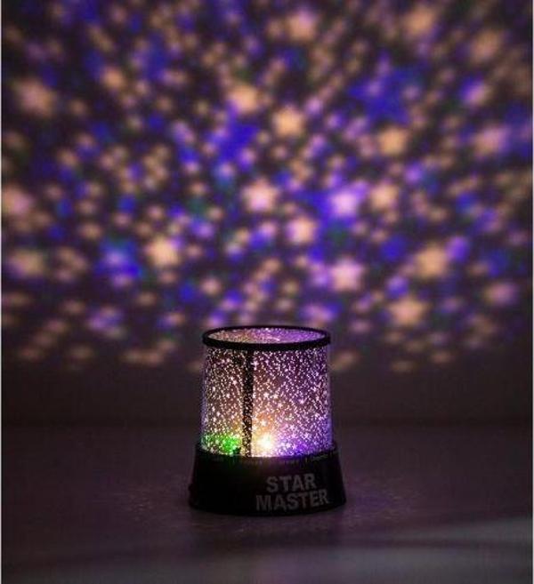 Duvara Işık Yıldız Yansıtan Star Master Gece Lambası - Image 1