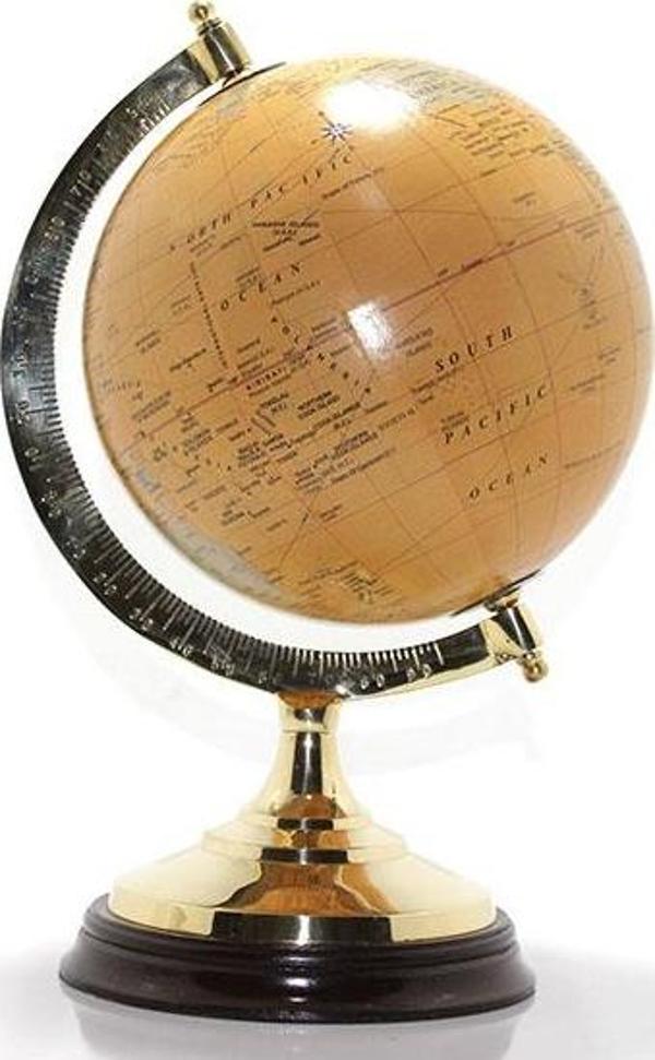 Pirinç Dünya Küre 3381 - Image 1