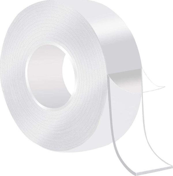 Ultra Güçlü Çift Taraflı 2 mt x 3 cm Çift Taraflı Nano Bant - Image 1