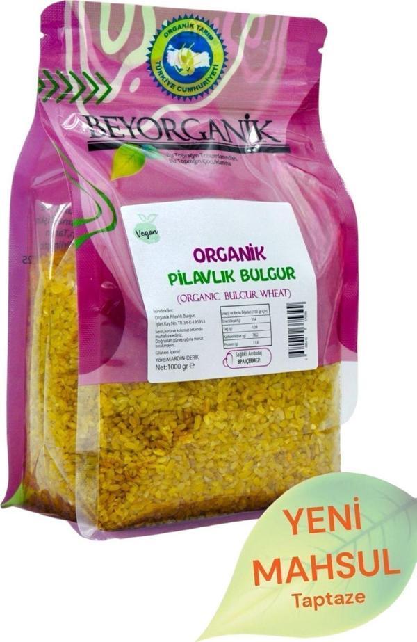 BEYORGANİK Organik Pilavlık Bulgur 1Kg - Image 1
