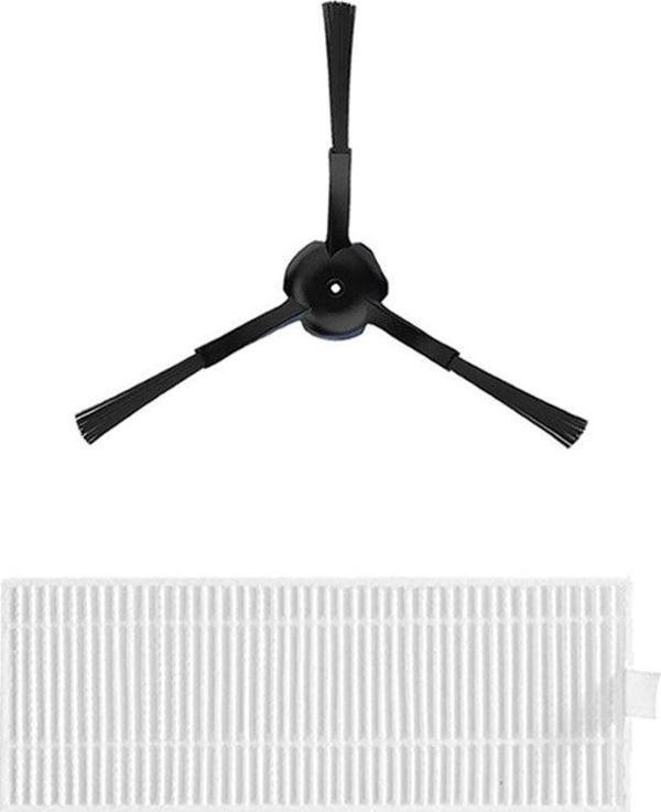 360 Vacuum Mop Cleaner S10 Robot Süpürge 2'li Yedek Parça Seti - Muadil Ürün - Image 1