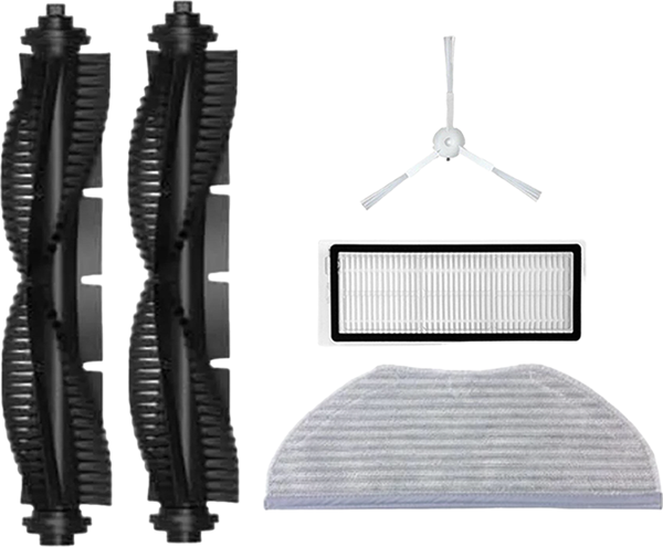 360 Vacuum Mop Cleaner S9 Robot Süpürge 5'li Yedek Parça Seti - Muadil Ürün - Image 1