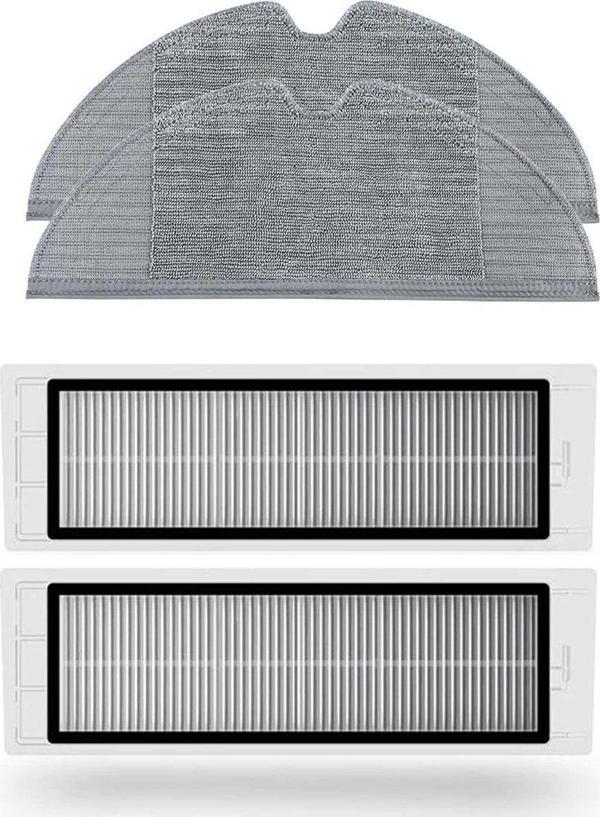 Dreame D9 Max Robot Süpürge Uyumlu 4'lü Yedek Parça Seti - Image 1