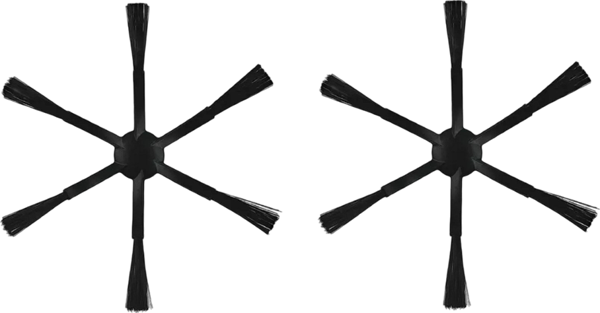 Dreame Bot D9 Max Robot Süpürge Uyumlu 2'li Yan Fırça - Yedek Parça Seti - Image 1