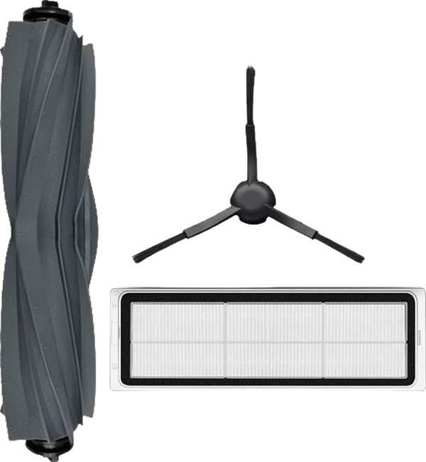 Dreame Bot L10 Prime Robot Süpürge Uyumlu 3'lü Yedek Parça Seti - Image 1