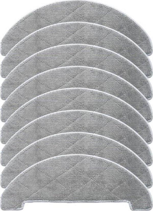 Lydsto S1 Robot Süpürge Uyumlu 8'li Mop Bezi- Yedek Parça Seti - Image 1