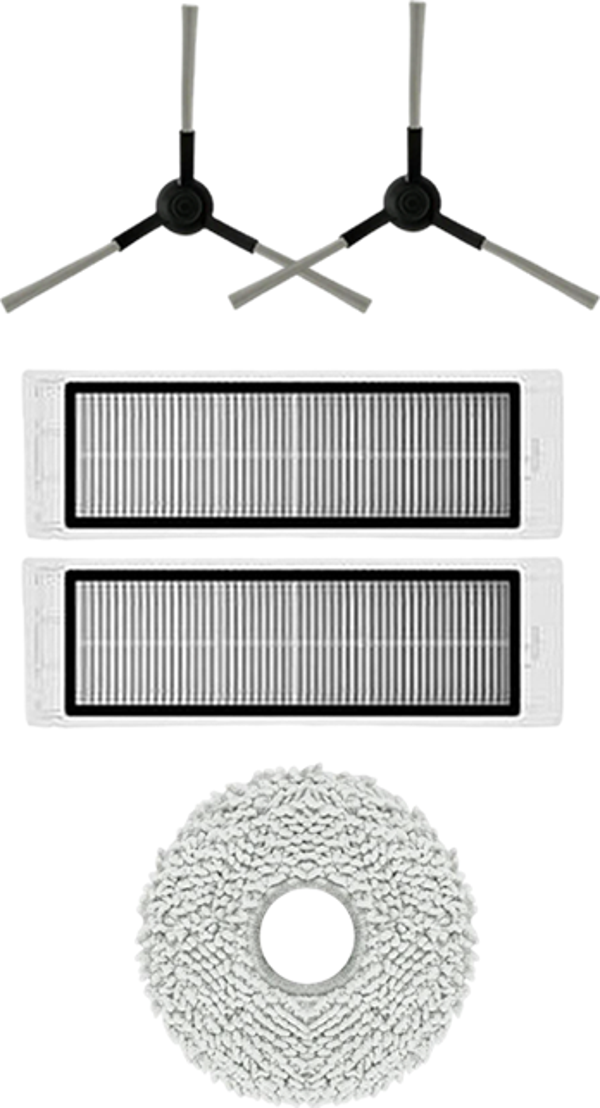 Dreame L10S Pro (RLS6L) Robot Süpürge Uyumlu 5'li Yedek Parça Seti - Image 1